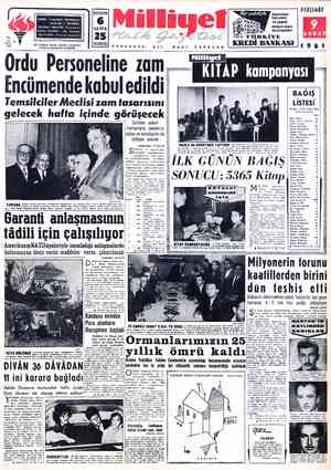 Milliyet sayfa 1
