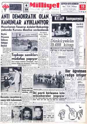 Milliyet sayfa 1
