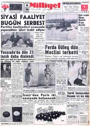 Milliyet sayfa 1