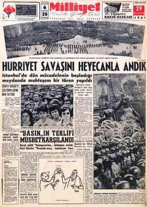 D TELGRAF: MİLLİYET, İstanbul | | POsTA KUTUSU : 492, İstanbul TELEFON: K v el 3025 ADRES : Cağaloğlu, Mollafenari BU GAZETE