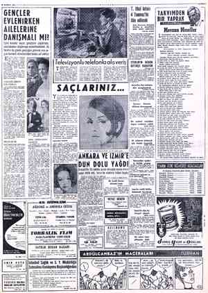  18 HAZİRAN 1961" -GENÇLER -EVLENİRKEN —| AİLELERİNE DANIŞMALI Mi? Eşini kendisi seçen gençlerin çoğalması, ana-babaları...