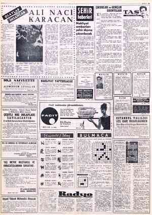  TEMMUZ 1961 "MİLLİYET YA RAR GA AA K * * *k *k * X A A A A A A y F çucuxluxvegguçıım i ea SEHİ SIKINTILARI demişti. — Peki