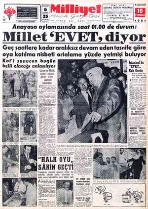 Milliyet sayfa 1