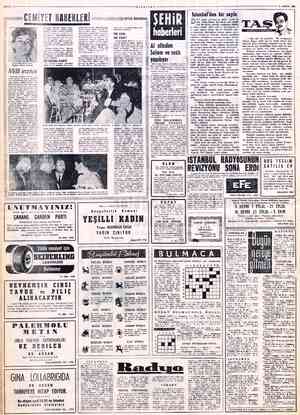 ** 3 EYLÜL 1961 #“MİLLİYET ŞEHİR İstanbul'dan bir sayfa ÜN akşam gazeteye ne güzel —neşeli Bİ- dim. Yarın Pazar, diyordum,