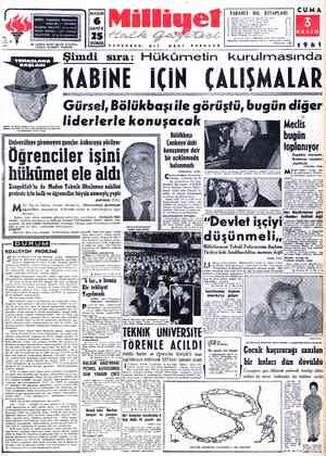  A | | ADRrEs: Cağaloğlu, Mollafenari 3 sokak No. 1 - İSTANBUL İ TELGRAF: MİLLİYET, İstanbul Ü Posta Kurusu : 497. İstönbul SN