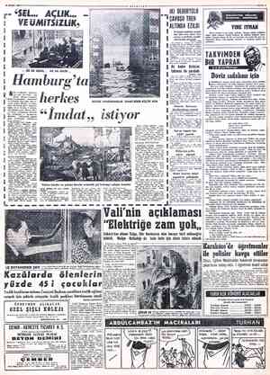  22 ŞUBAT 106ğeseee p- “SEL, nu İR asırdanberi — görülme- miş olan bir fırtına — son olarak — Kuzey Avrupa'yı kasıp...