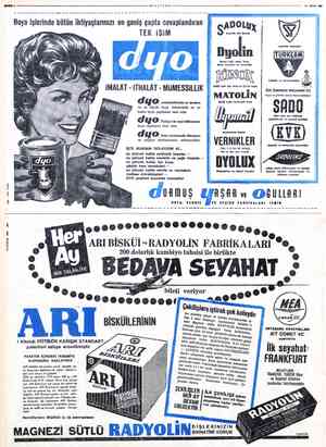  L - z TVVA Boya işlerinde bütün ihtiyaçlarınızı en geniş çapta cevaplandıran İMALAT - İTHALAT - MÜMESSİLLİK —MİLLİYET....