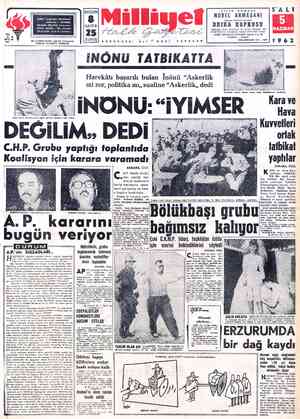 Milliyet sayfa 1