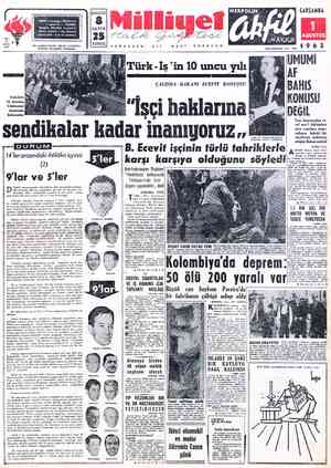  © ADRES * Cağaloğlu, Mollafenari 3 sokak No. 1 - İSTANBUL TELGRAF: MİLLİYET, İstanbul 4 POSTA  KUTUSÜ £. 492,* İstanbul...