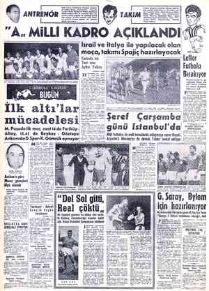 Allay profesyonel Yutbof takımı şehrimizdeki Ük maçını bugün far. İlk altı'lar : mücadelesi - M. Paşada ilk maç saat 14 de