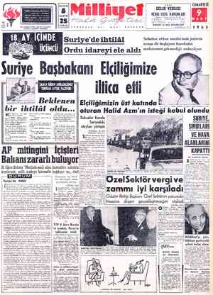 Milliyet sayfa 1