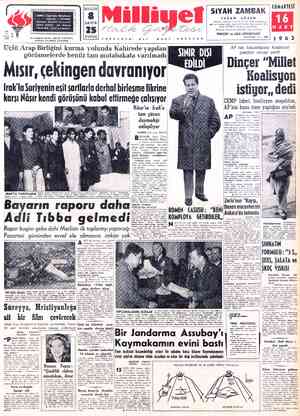 Milliyet sayfa 1