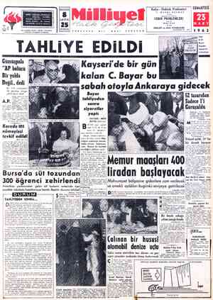 Milliyet sayfa 1