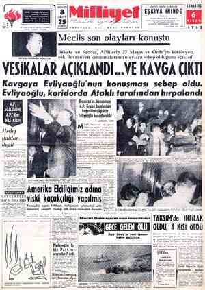 Milliyet sayfa 1