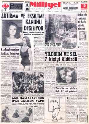  BUGÜN ADRES : Cağaloğlu. Mollatenari sekak No, 1 - İSTANBUL TELGRAF: MİLLİYET, İstanbul POSTA KUTUSU TELEFON 492 İstanbul 17