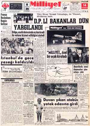 Milliyet sayfa 1