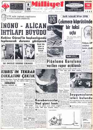 Milliyet sayfa 1