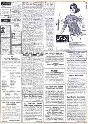  9 EYLÜL 19631 MİLLİYE T J , İ TaL A AT S? SElrdlesut su | “Zor idaresi artık itibarmı kaybetti,, - hâline :îîîn |250 kişinin