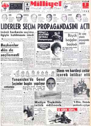  ADRES : Cağaloğlu. Mollafenari sokak No. 1 - İSTANBUL TELGRAF: MİLLİYET, İstanbul POSTA KUTUSU TELEFON KURUCUSU: ALICAN 402