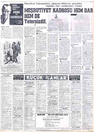  11 KASIM 1963: OSMANLI ÖRNEĞİ AH'ın  İdaresine karşı Tanıniz. Bu: . şartlar Aran'lı olmaktansa — Osmanlı olmak daha İşidir.