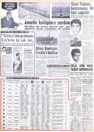  VALİ NİYAZİ AKI-SAHALARI Sahaları NİYAZİ AKI utbol oynanır hâle getireceğiz. Amatör ligin oynandığı zibi yağmur yağdığı zaman