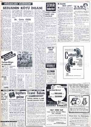  28 MART 1964 SAYFA: 2 DÜŞÜNENLERİN ouşuucsı.enı EHI “Ne demektir ilerici - gerici ? ların tariflerini, bu tariflerin iktisat