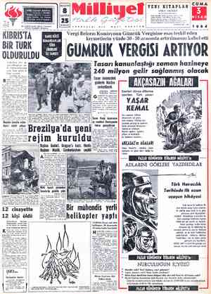 Milliyet sayfa 1