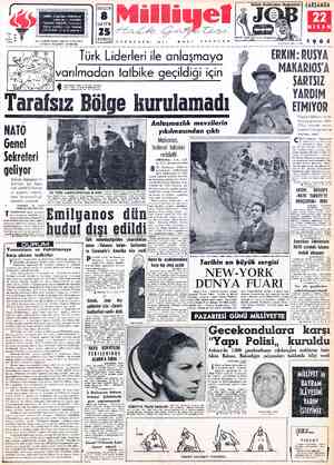  BUGÜN SAYFA ADRES : Cağaloğlu, Mollafenari sokak No. 1 - İSTANBUL TELGRÂF> MİLLİYET, İstanbul POSTA KUTUSU : 492, İstanbul —