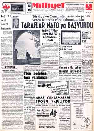 Milliyet sayfa 1