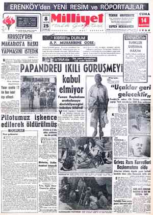  ADRES : Cağaloğlu, Mollafenari sokak No. f - İSTANBUL. TELGRAF: MİLLİYET, İsfanbul POSTA  KUTÜSÜ : 492, İstanbul . sndzamü