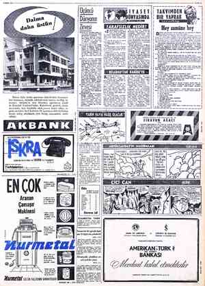  © EKİM 1964 lere konması, Akbank çekiliş muşlur. Akbank'ın yeni ikramiye .ıp.ıılm:uıı şimdi de İstanbul Yeşilyurt'tadır....