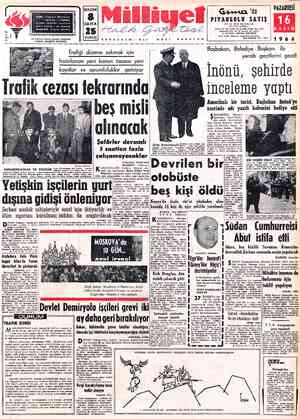  » KORES: Cağaloğlu: Mollatenati Sokak No.1 - İSTANBUL TECGRAF: MİLLİYET, İstanbul POSTA KUTUSU TELEFON 491.. İstanbul 27 42