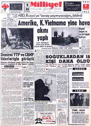 Milliyet sayfa 1