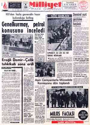 Milliyet sayfa 1