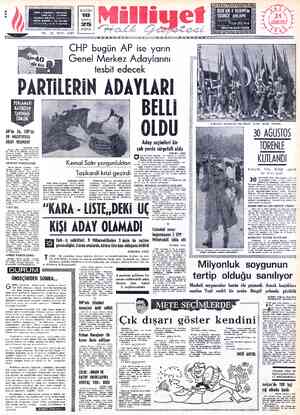  ADRES « Cağaloğlu, Mollafenari sokak No. :1 - İSTANBUL TELGRAF:. MİLLİYET, İstanbul POSTA KUTUSU : 492, İstanbul TELERFON :