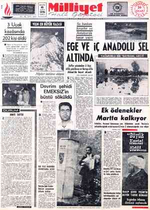  ADRES : Cağaloğlu; Mollafenari sokak No. 1 - İSTANBUL TELGRAF: MİLLİYET, İstanbul 'POSTA KUTUSU : 492,: İstanbul. TELEFON :