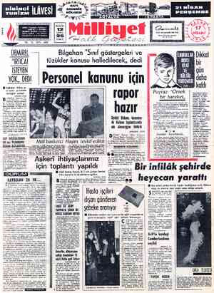  İLÂ TURİZM 5l aloğlu, Mollatenari * sokak No, 1 - İŞTANBUL * TELGRAF: MİLLİYET, İstanbul * POSTA KUTUSU : 493 İstanbul...