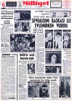  ADRES : Cağaloğlu, Mollafenari sokak No. 1 - İSTANBUL TELGRAF: MİLLİYET, İstanbul POSTA KUTUSU : 492, İstanbul TELEFON : 22 4