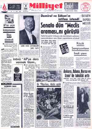 Milliyet sayfa 1