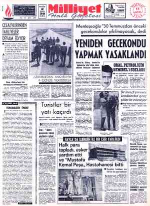  OÜ ADRES : Cağaloğlu, Mollafenari sokak No. 1 - İSTANBUL TELGRAF: MİLLİYET, İstanbul POSTA KUTUSU ; 492, İstanbul İTELEFGN :