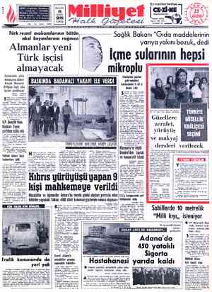  sokak No. 1 - İSTANBUL *kik POSTA KUTUSU : 492, İstanbul İTELEFRON : 22 44 10 (Santral) Türk resmi makamlarının bütün aksi