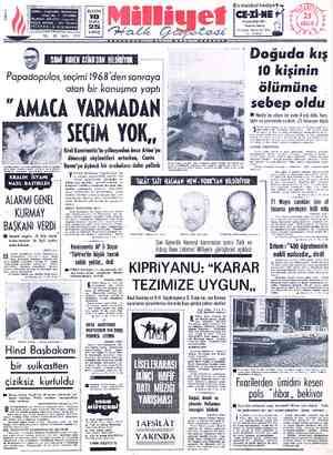 ADRES. * * * |POSTA kurTusU : TELERON: SAMİ KOHEN ATINA'DAN BİLDİRİYOR ö L 3 Cağaloğlu, Mollafenari sokak No. 1 - TELGRAF: