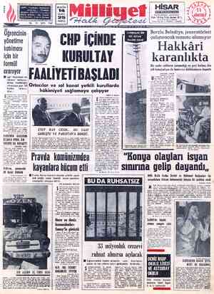  sokak No: 1 YOPLA | | Posrâ kurusu : İTELEFON yönetime katılması İçin bir formül aranıyor E Egeli «Fakültelerin mü- talâasını
