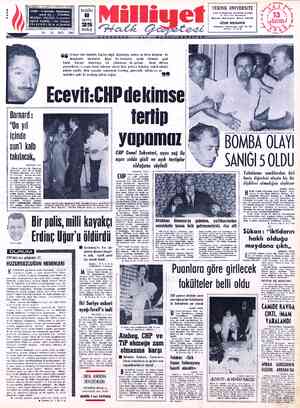 Milliyet sayfa 1