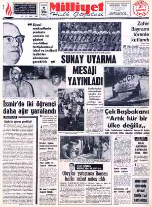  *f İ TELGRAF: MİLLİYET, İstanb İ POSTA KUTUSU : ADRES : Cağaloğlu, Mollafenari | sokak No. 1 - İSTANBUL 492, İstanbul l 66