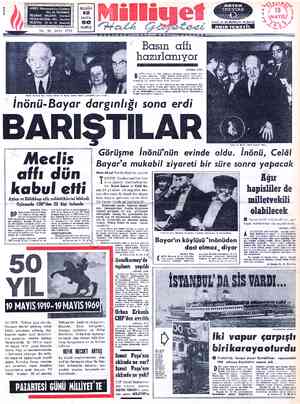  ADRES: Nuruosmaniye Caddesi No: 65 İSTANBUL TELGRAF: . MİLLİYET, İstanbul POSTA KUTUSU: 492, İstanbul TELEFON: 22 44 10...