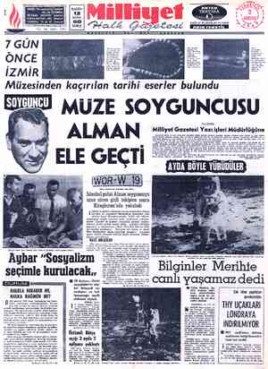  | ADRES: Nuüruosmaniye Caddesi - No: 65 İSTANBUL TELGRAF: MİLLİYET, " İstanbul | POSTA KUTUSU: 492, İstanbul TELEFON: . 22 44