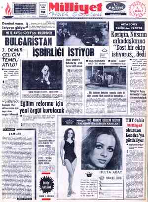  ADRES: Nuruosmaniye Caddesi E No: 65 İSTANBUL TELGRAF: », MİLLİYET, *İstanbul POSTA KUTUSU: 492, “İstanbul TELEFON: 22 44 10