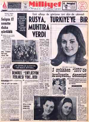  'No: 65 İSTANBUL TELGRAF: - MİLLİYET, “İstanbul POSTA KUTUSU: 4927 İstanbul TELEFON:” 22 44 10 (Santral) *& Koleradah...