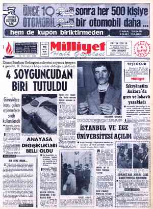  DAHA. GENİŞ İLGİ YARIN ÜNİVERSİTELER BUGÜN Test imtihanlarına hazırlama kursları 10 ı ' e 6 MAYIS'TA BAŞLIYOR ARtiR GÜVEN...